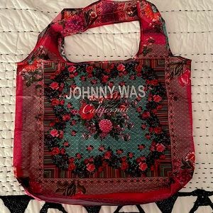 Johnny Was Fold Up Tote Bag *NEW DESIGN*